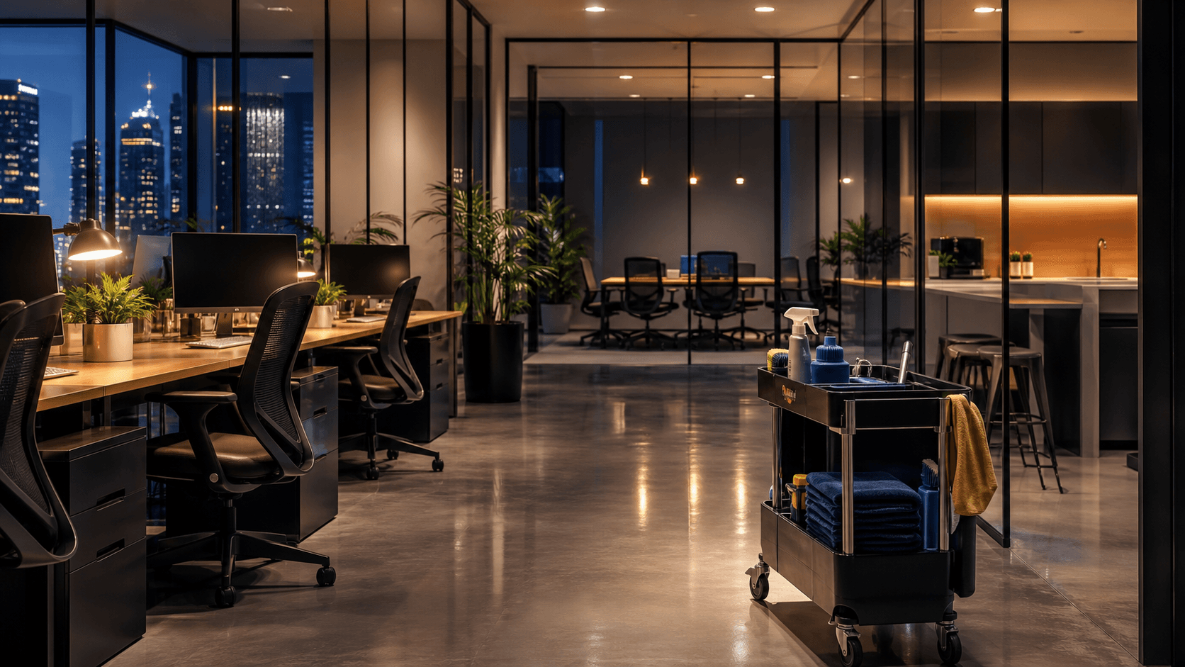 Commercial cleaning by Clean Up Bros